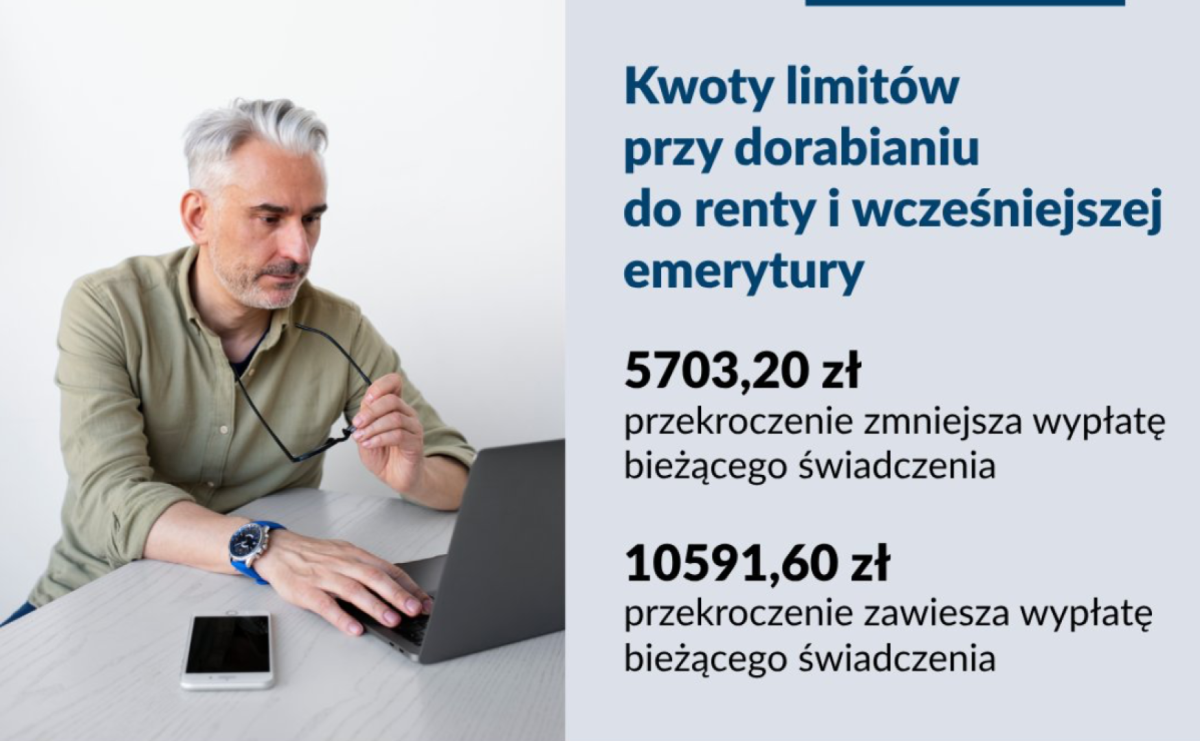 Nowe limity dorabiania dla wcześniejszych emerytów i rencistów - Serwis informacyjny z Wodzisławia Śląskiego - naszwodzislaw.com