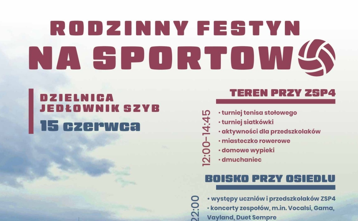 W sobotę festyn w dzielnicy Jedłownik Szyb - Serwis informacyjny z Raciborza - naszraciborz.pl