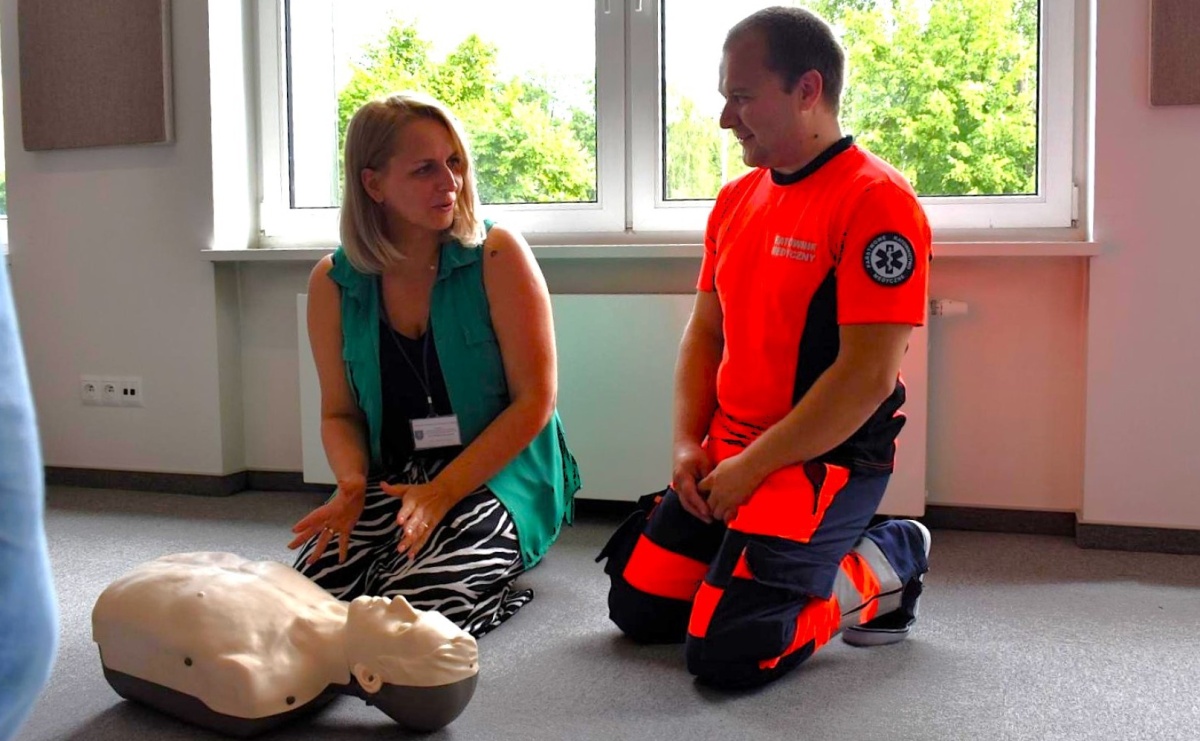 Pracownicy starostwa szkolili się z pierwszej pomocy - Serwis informacyjny z Raciborza - naszraciborz.pl