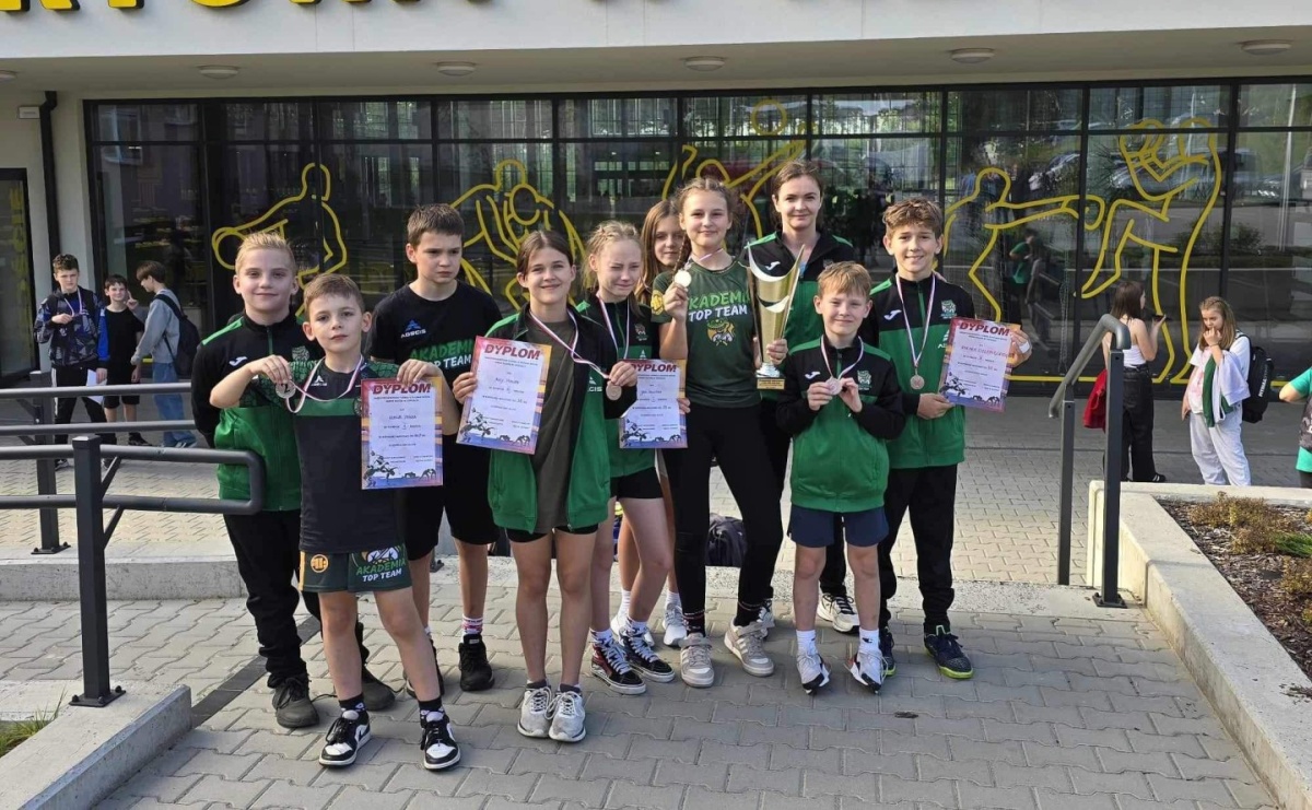 Zapasy. Medale Akademii Sportowej Top Team - Serwis informacyjny z Raciborza - naszraciborz.pl