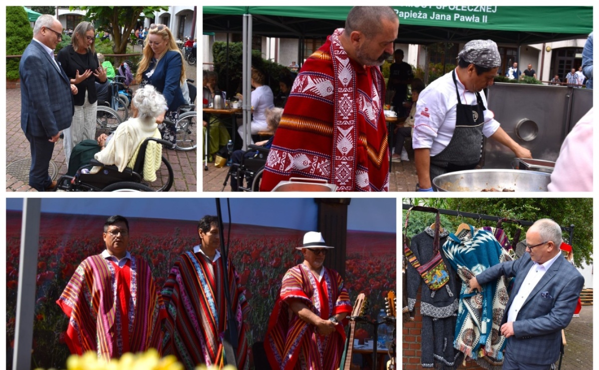 Mieszkańcy gorzyckiego DPS powitali lato w peruwiańskim klimacie - Serwis informacyjny z Raciborza - naszraciborz.pl