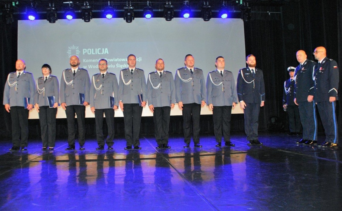 Obchody Święta Policji wodzisławskiego garnizonu  - Serwis informacyjny z Wodzisławia Śląskiego - naszwodzislaw.com