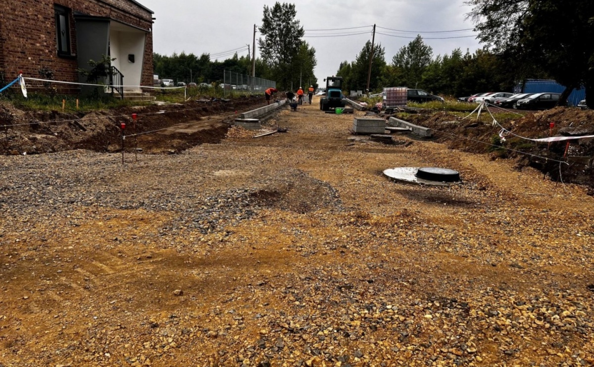 Przebudowa dróg przy KWK 1 Maja w toku - Serwis informacyjny z Raciborza - naszraciborz.pl