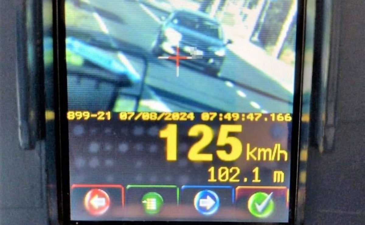 Ten kierowca przesadził z prędkością. Wpadł dzięki relacji świadka - Serwis informacyjny z Raciborza - naszraciborz.pl