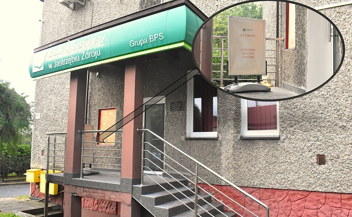 Placówka bankowa w Godowie ponownie czynna - Serwis informacyjny z Raciborza - naszraciborz.pl