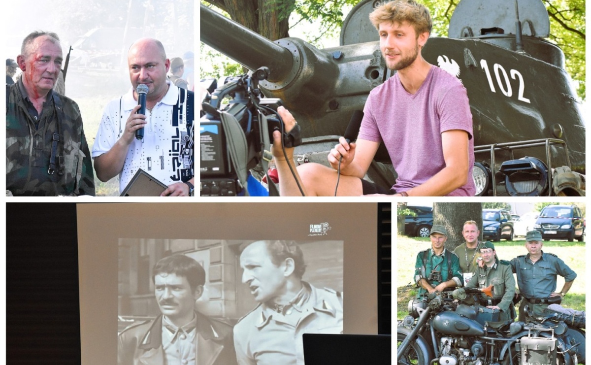 Tłumy na pierwszym plenerze filmowym z Franciszkiem Pieczką [FOTO] - Serwis informacyjny z Raciborza - naszraciborz.pl