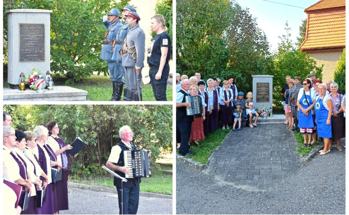 Spotkanie i warta honorowa przy pomniku rozstrzelanych godowian [FOTO] - Serwis informacyjny z Raciborza - naszraciborz.pl