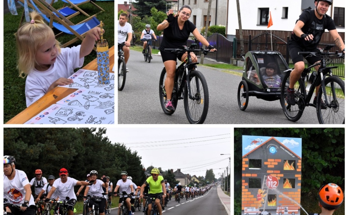Setki uczestników Powiatowego Rajdu Rowerowego [FOTO] - Serwis informacyjny z Raciborza - naszraciborz.pl