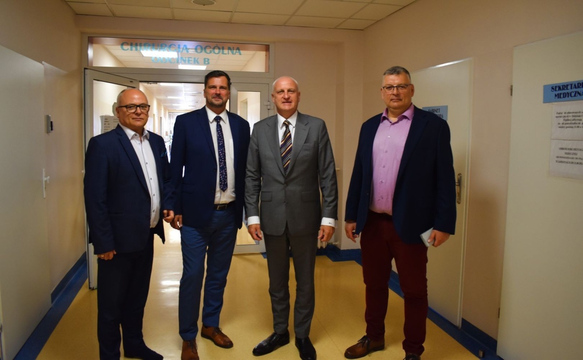 Wiceminister zdrowia z wizytą w Powiecie Wodzisławskim - Serwis informacyjny z Raciborza - naszraciborz.pl
