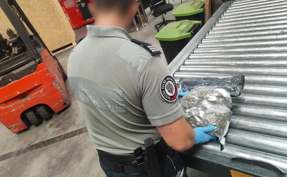 Służby w sortowni. Marihuana zamiast kamizelki rowerowej - Serwis informacyjny z Wodzisławia Śląskiego - naszwodzislaw.com