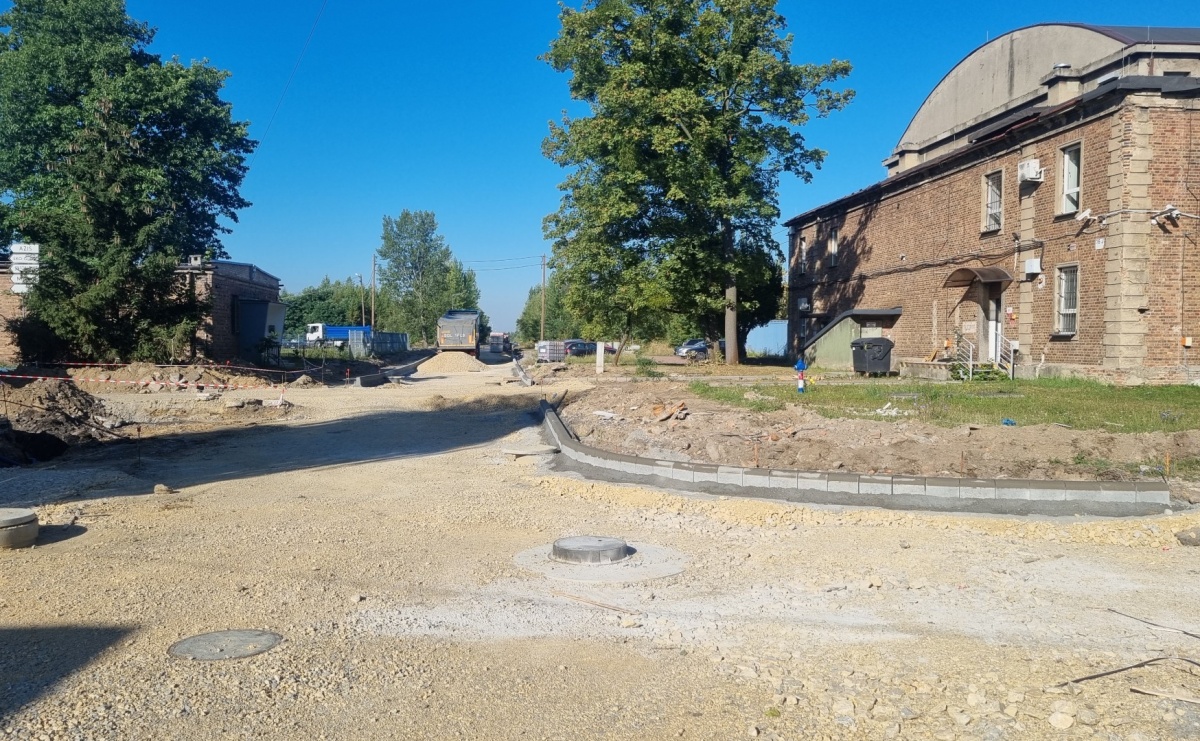 Postępy prac na ulicach przy KWK 1 Maja - Serwis informacyjny z Wodzisławia Śląskiego - naszwodzislaw.com