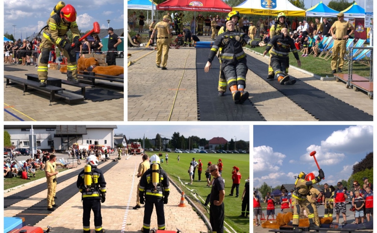 Strażacka walka o tytuł najtwardszych w powiecie wodzisławskim [FOTO] - Serwis informacyjny z Raciborza - naszraciborz.pl