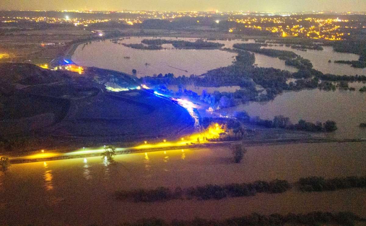 Na Polderze Buków miało dojść do przecieku wałów - Serwis informacyjny z Wodzisławia Śląskiego - naszwodzislaw.com