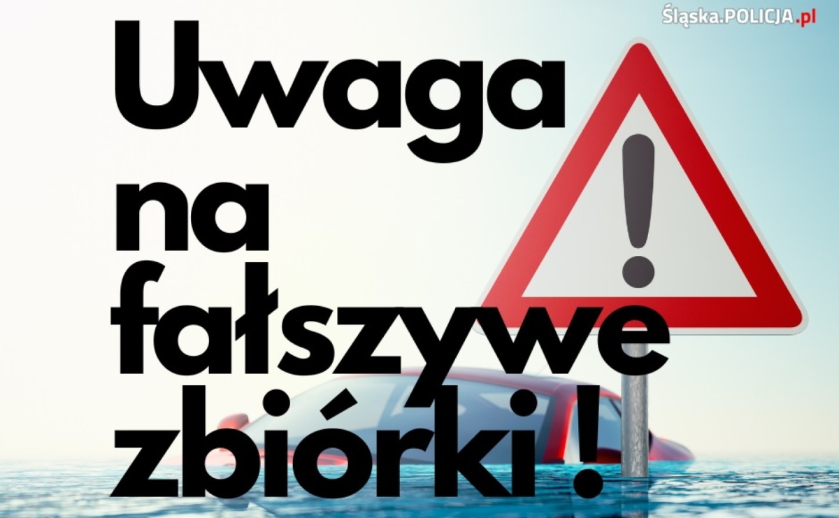 Śląscy policjanci ostrzegają przed fałszywymi zbiórkami - Serwis informacyjny z Wodzisławia Śląskiego - naszwodzislaw.com