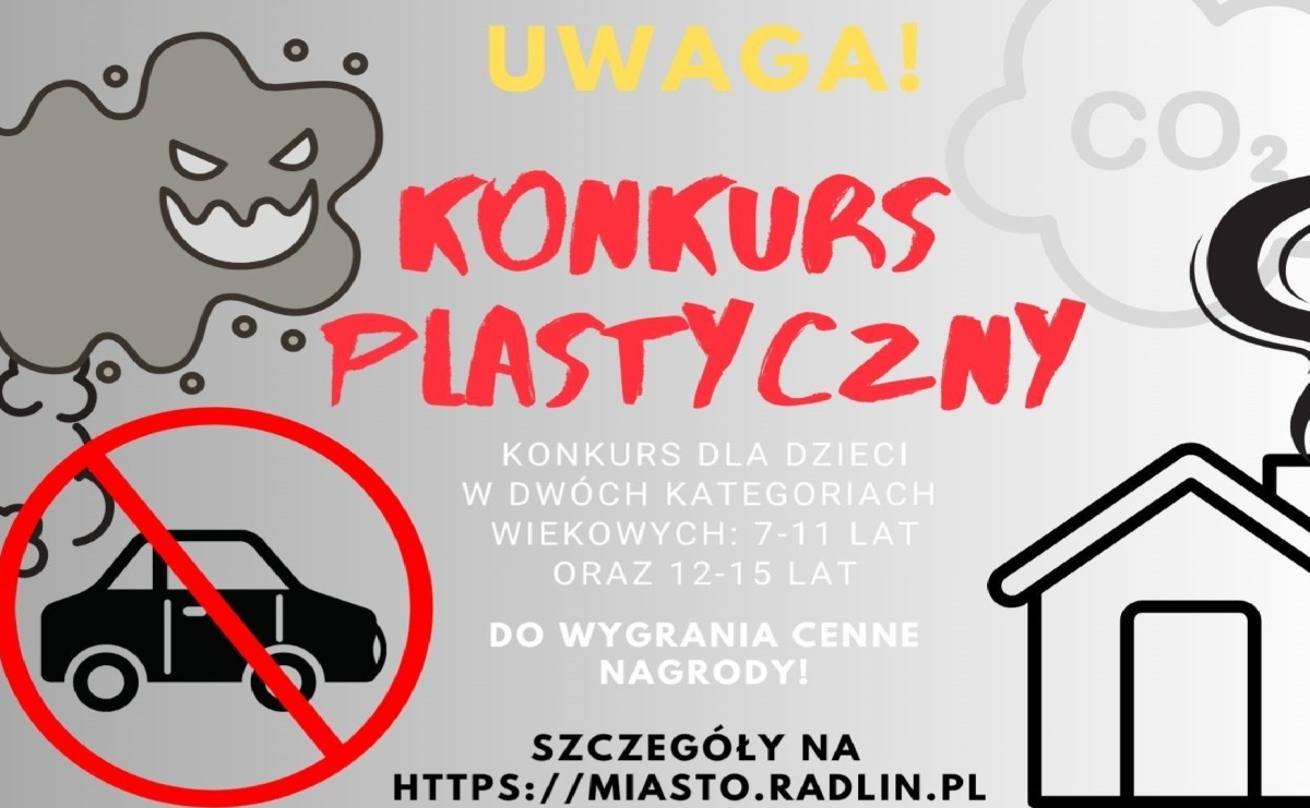 O jakość powietrza dbamy - błękit nieba przywracamy! Konkurs plastyczny w Radlinie - Serwis informacyjny z Wodzisławia Śląskiego - naszwodzislaw.com