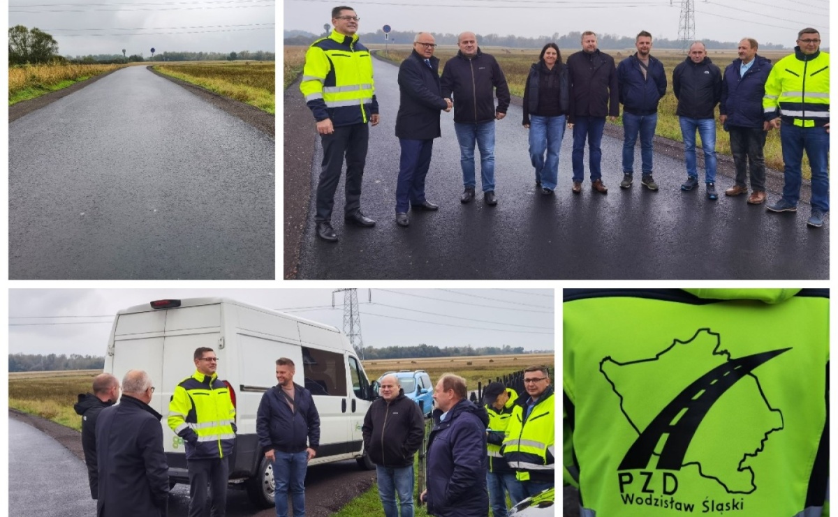 Droga między Uchylskiem a Olzą jak nowa - Serwis informacyjny z Raciborza - naszraciborz.pl