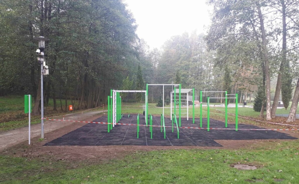 Mszana. Urządzenia już zamontowane, ale jeszcze nie można z nich korzystać - Serwis informacyjny z Raciborza - naszraciborz.pl