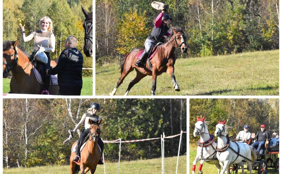 Hubertus w Krostoszowicach przyciągnął wielu jeźdźców i widzów. Martyna i Karolina dopadły lisiej kity [FOTO] - Serwis informacyjny z Raciborza - naszraciborz.pl