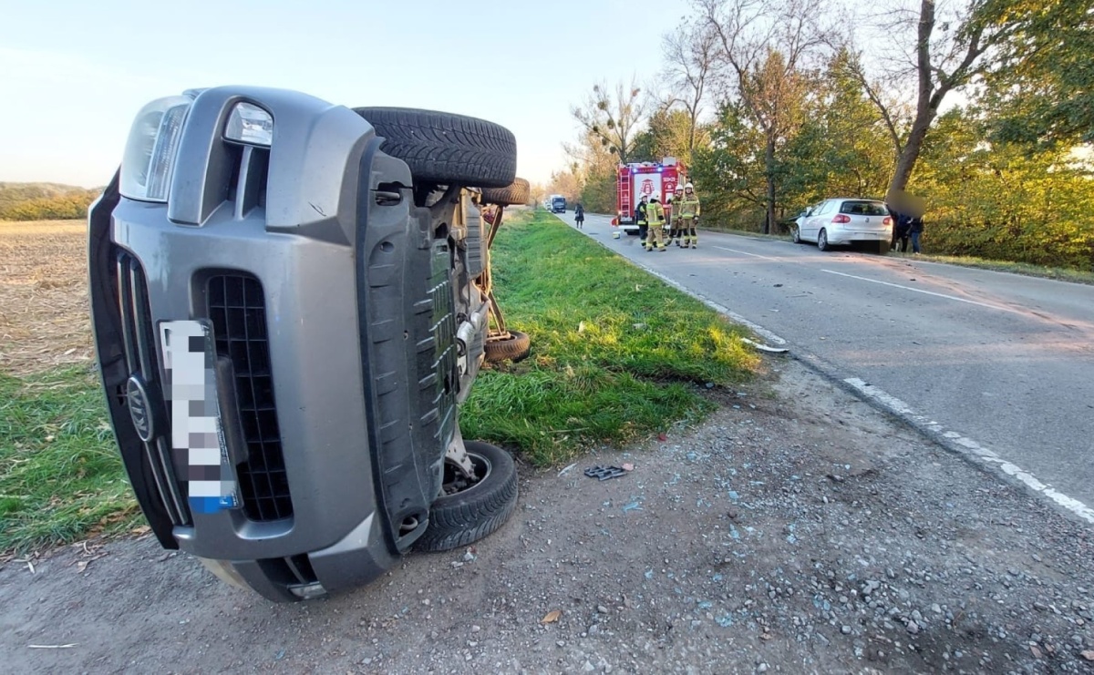 Groźna kolizja na trasie Racibórz-Lubomia - Serwis informacyjny z Raciborza - naszraciborz.pl