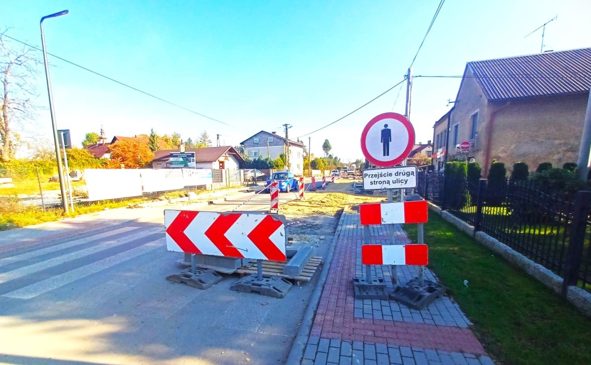 Nowa organizacja ruchu w Gołkowicach nieco później - Serwis informacyjny z Raciborza - naszraciborz.pl