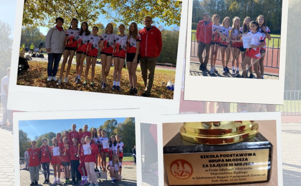 Uczennice wodzisławskiej SP8 z sukcesem w wojewódzkim finale biegów przełajowych - Serwis informacyjny z Raciborza - naszraciborz.pl