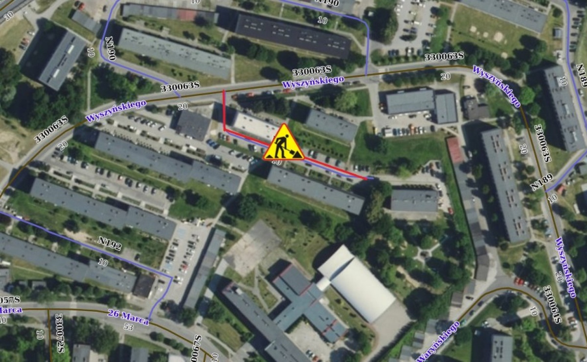 Wodzisław Śl. Ruszył remont drogi dojazdowej do PP nr 6 - Serwis informacyjny z Raciborza - naszraciborz.pl