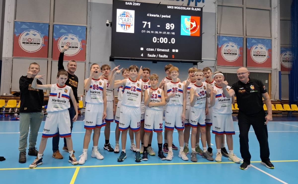 Koszykarze MKS Wodzisław Śląski liderem po pierwszej rundzie - Serwis informacyjny z Raciborza - naszraciborz.pl