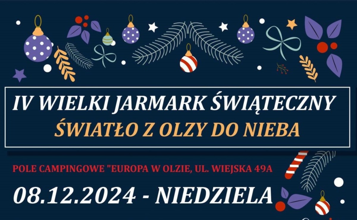 IV Wielki Jarmark Świąteczny w Olzie już w niedzielę - Serwis informacyjny z Raciborza - naszraciborz.pl