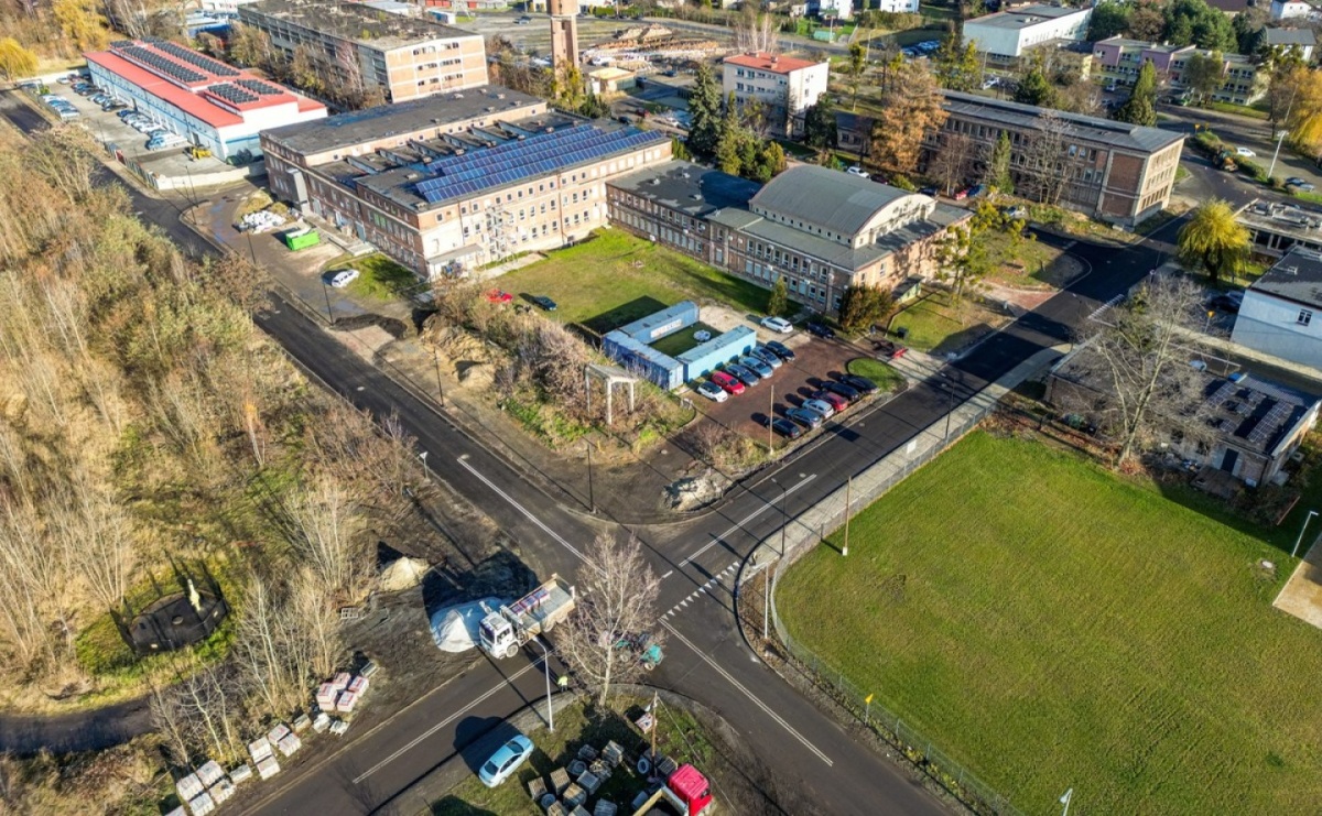 Droga na terenach po KWK 1 Maja przebudowana - Serwis informacyjny z Raciborza - naszraciborz.pl