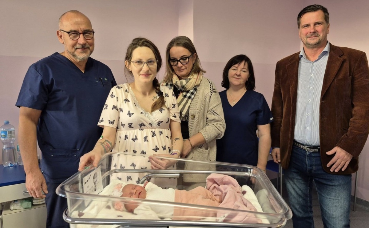 Pola to pierwsze dziecko urodzone w 2025 roku w powiecie wodzisławskim - Serwis informacyjny z Wodzisławia Śląskiego - naszwodzislaw.com