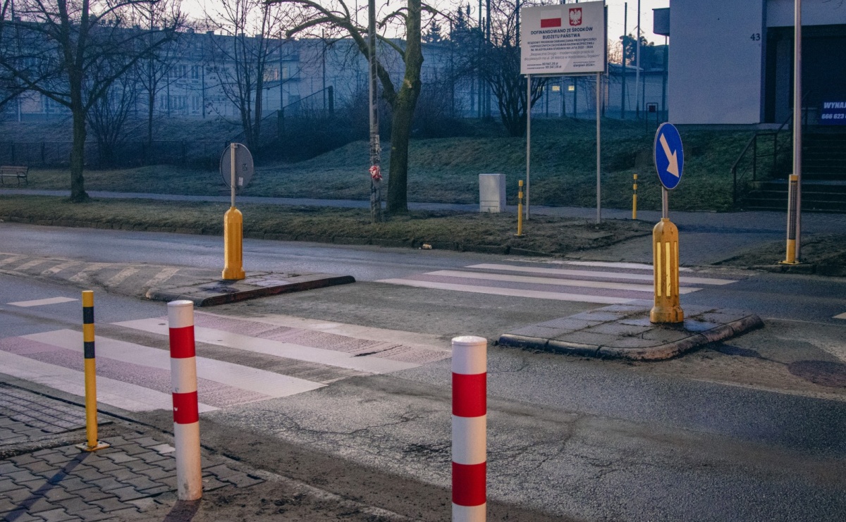 Bezpieczniej na pasach przy ul. 26 Marca w Wodzisławiu Śląskim - Serwis informacyjny z Raciborza - naszraciborz.pl