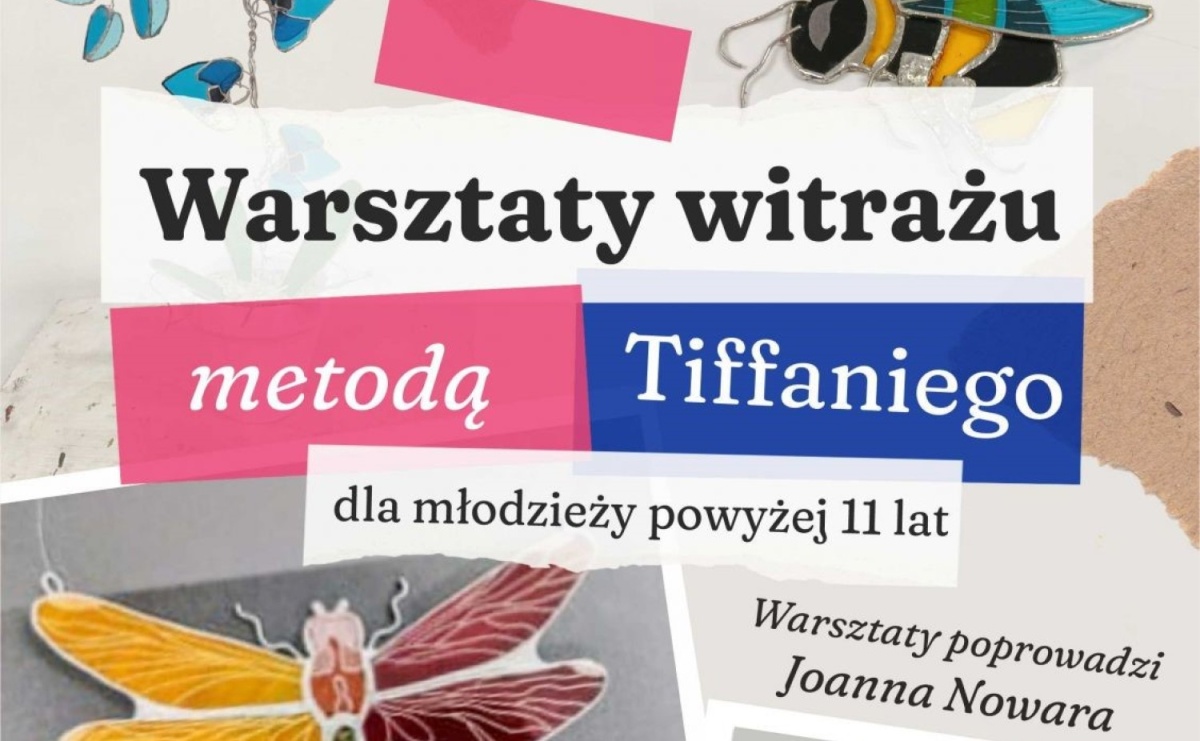 Warsztaty witrażu metodą Tiffaniego w Olzie - Serwis informacyjny z Raciborza - naszraciborz.pl