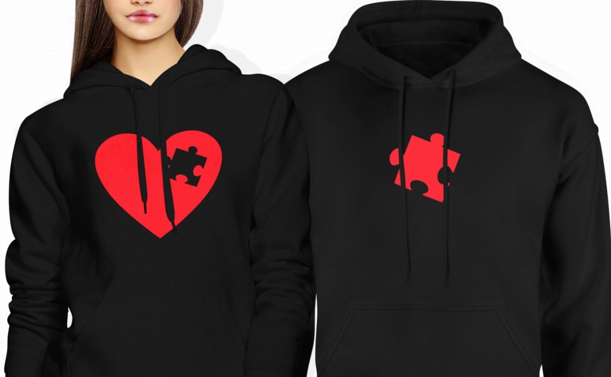 Stylowa jedność - bluzy i koszulki dla par - Serwis informacyjny z Raciborza - naszraciborz.pl