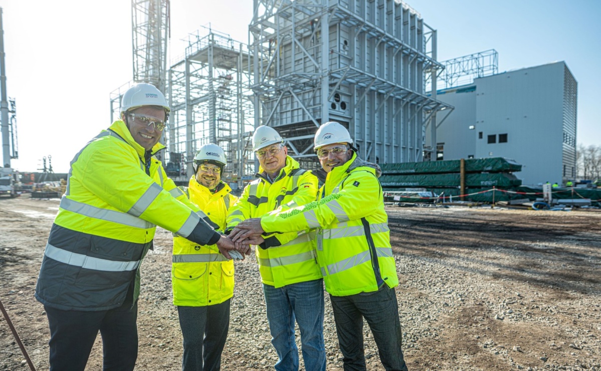 Milowy krok w budowie bloku gazowo-parowego PGE Nowy Rybnik - Serwis informacyjny z Raciborza - naszraciborz.pl