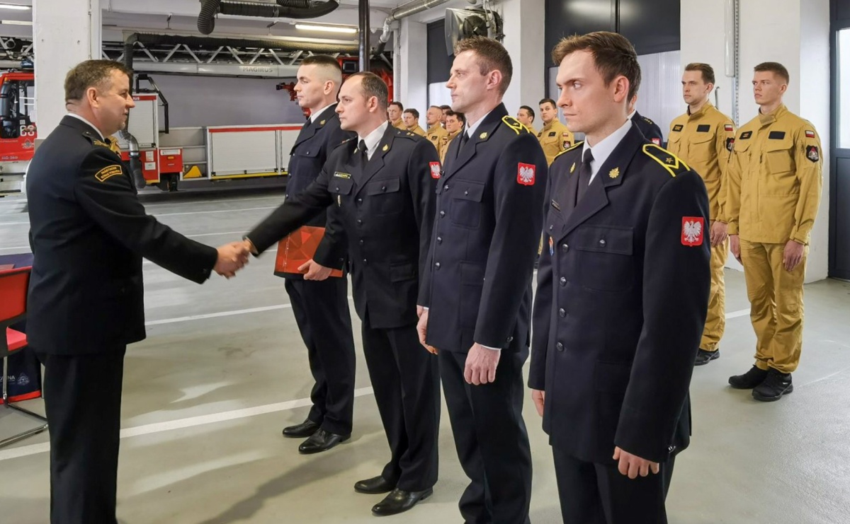 Podsumowania, podziękowania i ślubowania. Narada roczna u strażaków - Serwis informacyjny z Raciborza - naszraciborz.pl