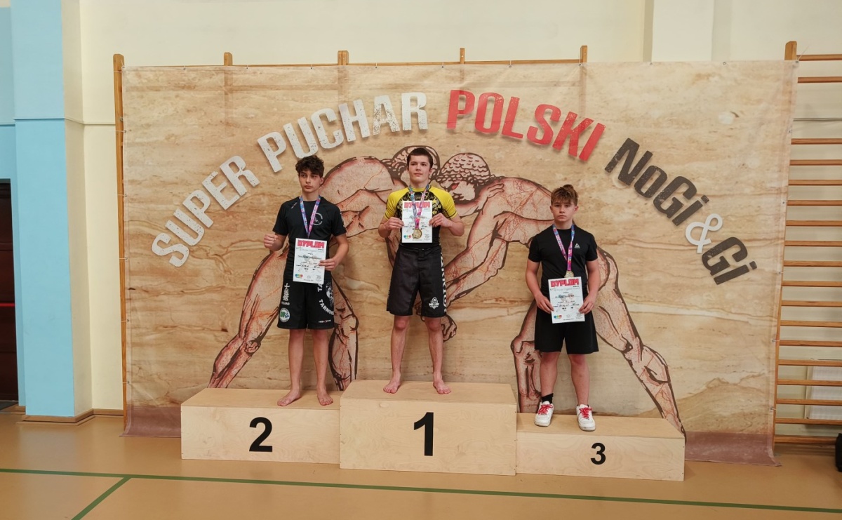 Pięć medali dla Octagon Team Junior Wodzisław Śląski na III Super Pucharze Polski KIDS BJJ No-Gi & Gi - Serwis informacyjny z Raciborza - naszraciborz.pl