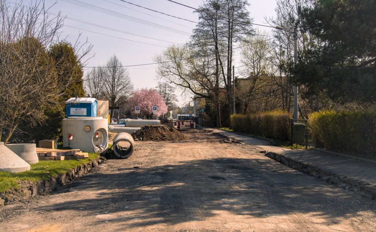 Trwa remont ul. Lucjana Mendego w Wodzisławiu Śląskim - Serwis informacyjny z Raciborza - naszraciborz.pl