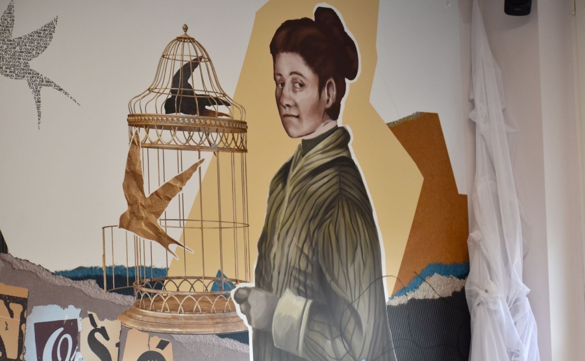 Nowa sala w Zespole Szkół Ponadpodstawowych w Wodzisławiu Śląskim hołdem dla Tischnera i Boznańskiej - Serwis informacyjny z Wodzisławia Śląskiego - naszwodzislaw.com