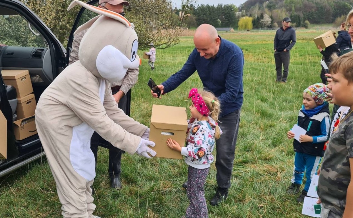 W Bełsznicy szukali wielkanocnego zająca [FOTO] - Serwis informacyjny z Raciborza - naszraciborz.pl