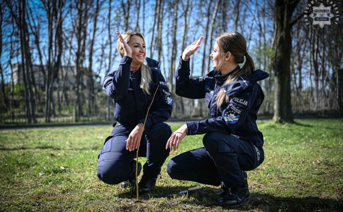 100 lat kobiet w Policji, 100 drzew dla przyszłych pokoleń - Serwis informacyjny z Raciborza - naszraciborz.pl