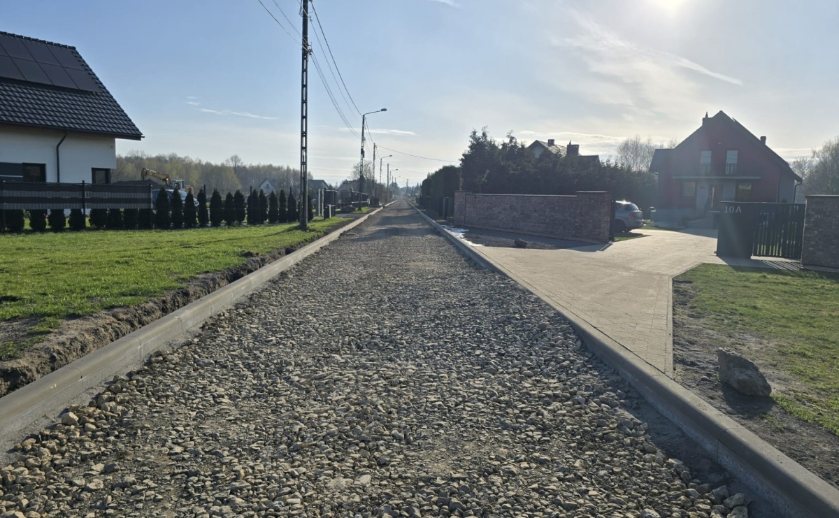 Trwa gruntowna przebudowa ul. Mszańskiej w Skrzyszowie - Serwis informacyjny z Raciborza - naszraciborz.pl