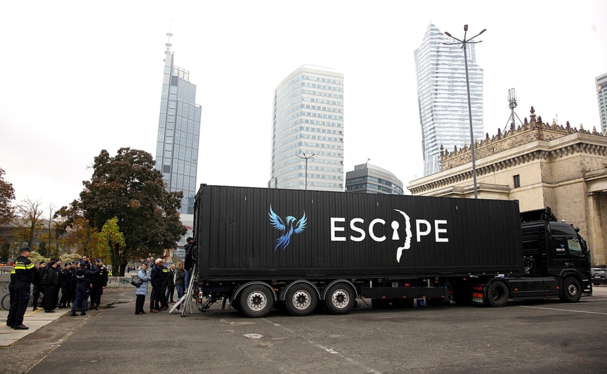 Projekt Escapetruck na wodzisławskim rynku - Serwis informacyjny z Raciborza - naszraciborz.pl