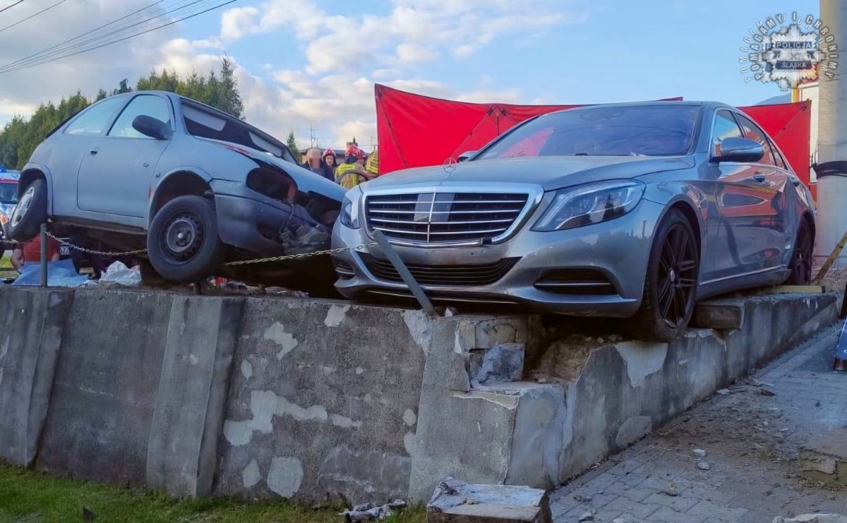 Nie zatrzymał się do kontroli. Uciekał z 6-letnim dzieckiem w aucie. Spowodował poważny wypadek - Serwis informacyjny z Raciborza - naszraciborz.pl