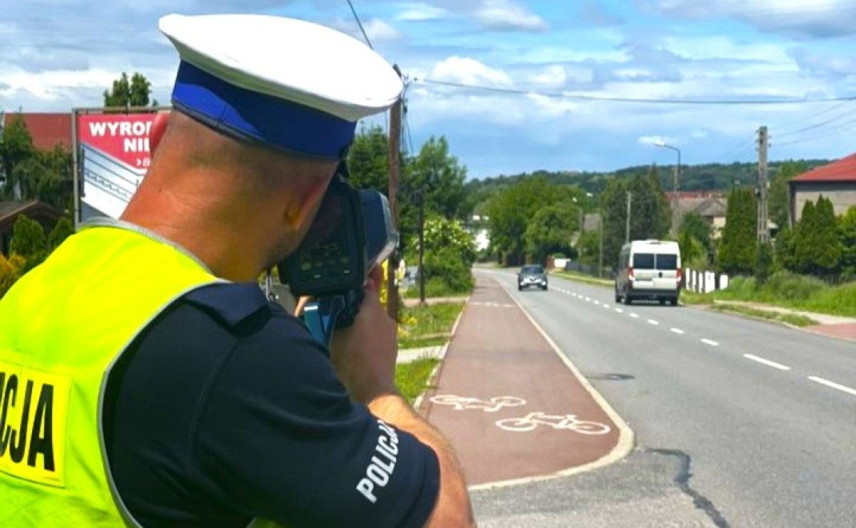 Kierowcy noga z gazu! Trwają działania Prędkość - Serwis informacyjny z Raciborza - naszraciborz.pl