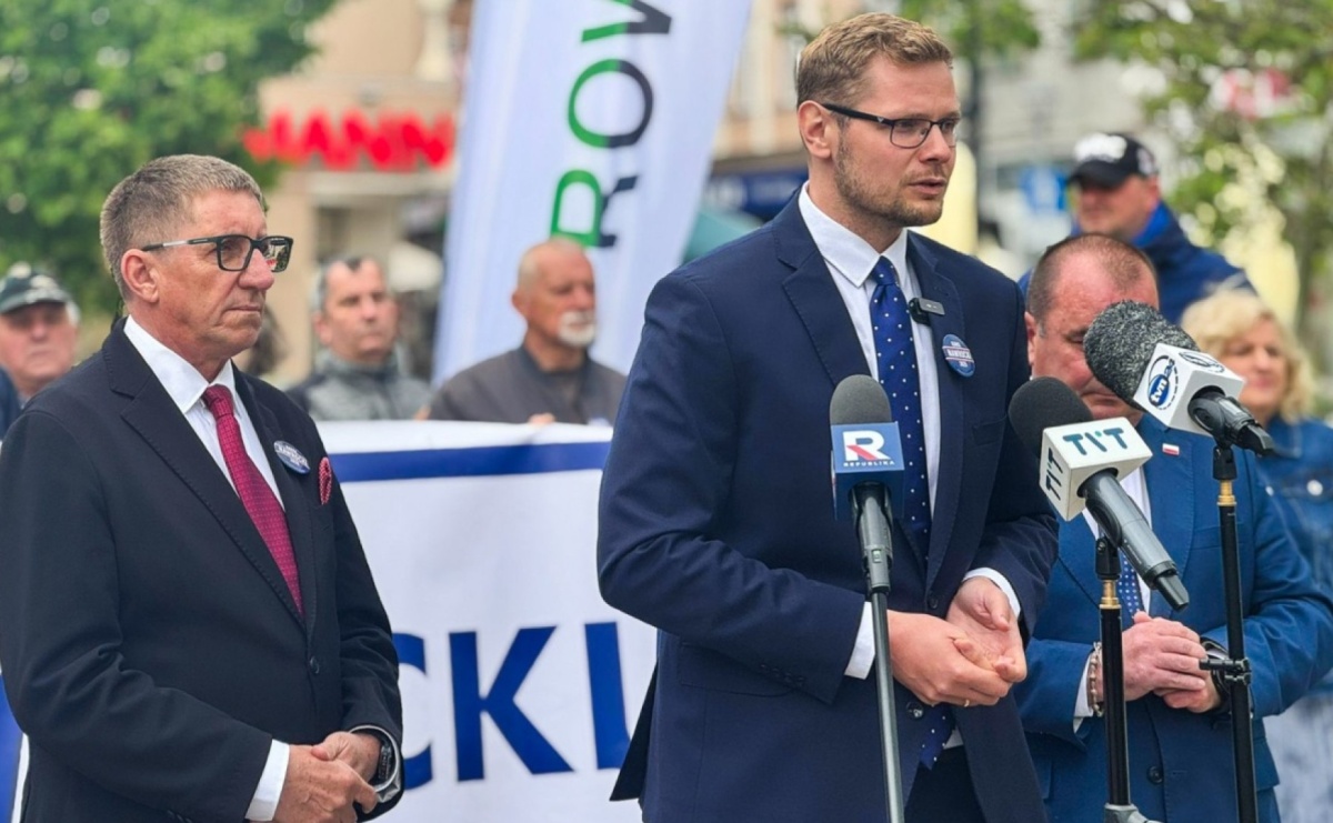 W Rybniku posłowie PiS podsumowali kampanię Karola Nawrockiego. Mówili o stawce wyborów - Serwis informacyjny z Raciborza - naszraciborz.pl