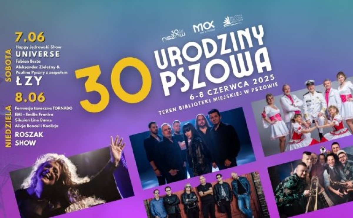 30 urodziny Pszowa już w ten weekend - Serwis informacyjny z Raciborza - naszraciborz.pl