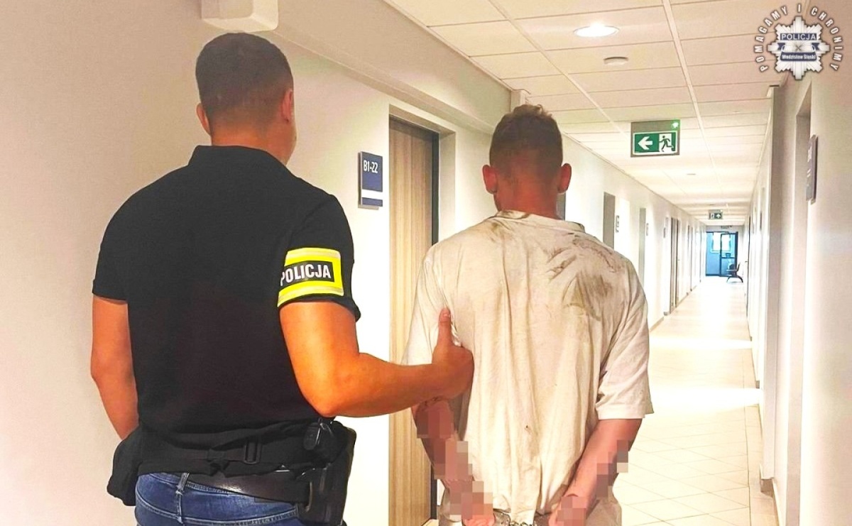 Okradł sklep i schował się w zaroślach. Został zatrzymany - Serwis informacyjny z Raciborza - naszraciborz.pl