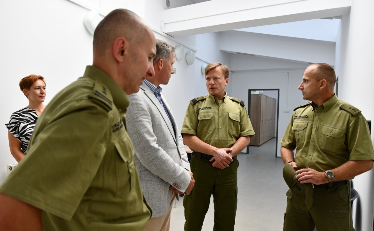 Wizyta Prezydenta Miasta Rybnik w nowej jednostce w strukturze Śląskiego Oddziału Straży Granicznej - Serwis informacyjny z Raciborza - naszraciborz.pl