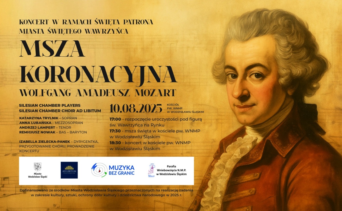 Uroczysta msza i wyjątkowy koncert z okazji dnia św. Wawrzyńca - Serwis informacyjny z Raciborza - naszraciborz.pl