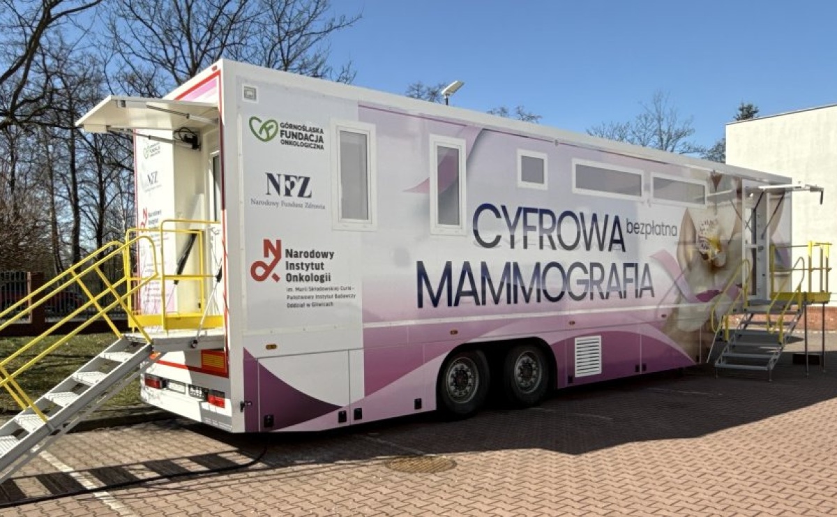 Nowiuteńki mammobus z NIO Gliwice zaparkuje w Rydułtowach - Serwis informacyjny z Raciborza - naszraciborz.pl